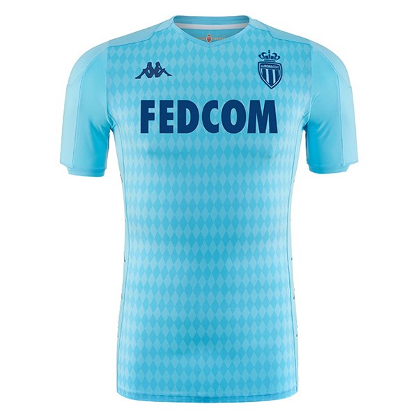 Tailandia Camiseta AS Monaco Replica Tercera Ropa 2019/20 Azul Claro